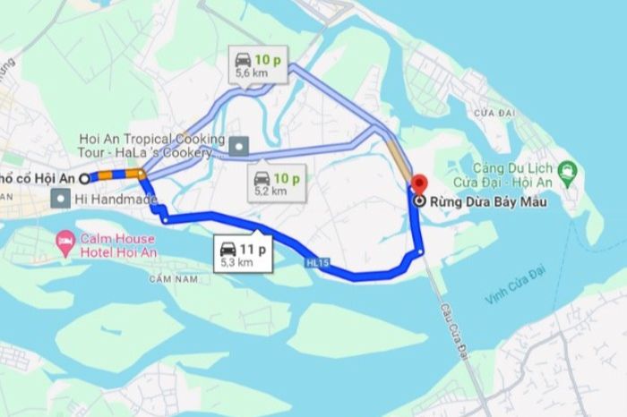 Đi rừng dừa Bảy Mẫu cùng gia đình có gì vui?