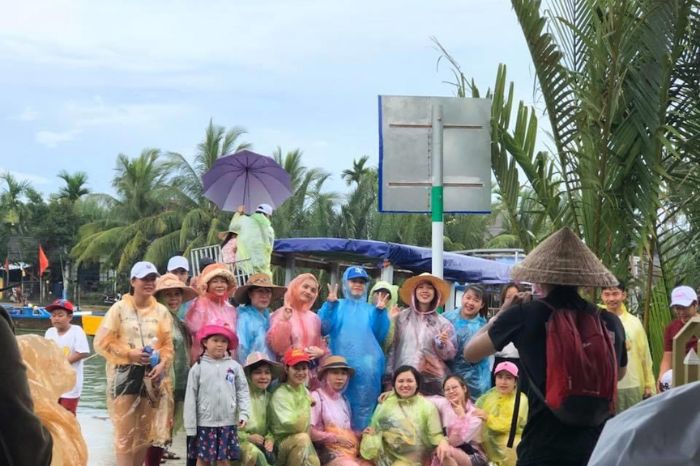 Đi rừng dừa Bảy Mẫu mùa mưa có đẹp không