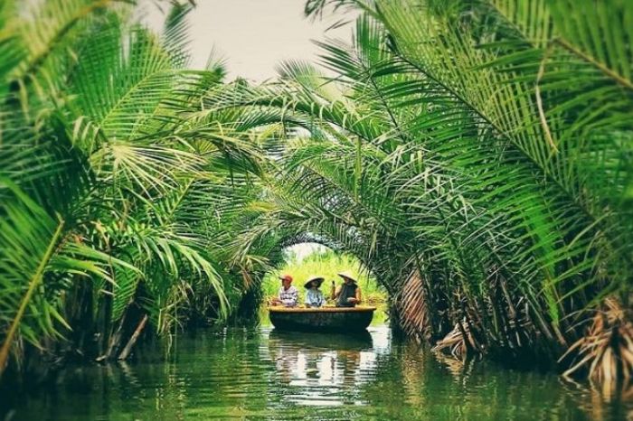 Đi rừng dừa Bảy Mẫu mùa mưa có đẹp không